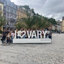 Class trip to Karlovy Vary, the healing hot springs town (we drank from all the springs)