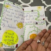 A gift I received the first month from one of my students.