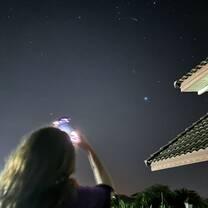 you can see the stars!!!