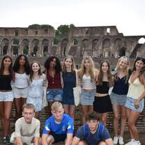  Us at the Colosseum!