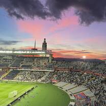 FC Barcelona game at the Olympic Stadium