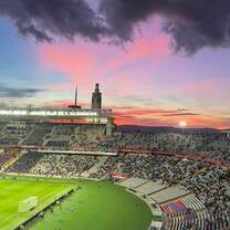 FC Barcelona game at the Olympic Stadium