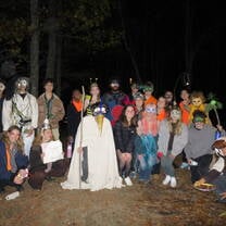Halloween trick-n-treating 