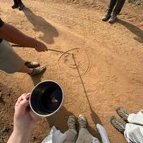Tracking animal footprints!