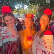 My friends and I during Feria 