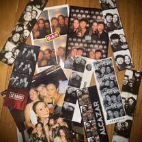 Photo booth pictures I took with my friends over the semester 