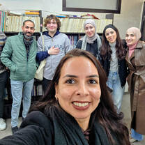 At the Cultural Symposium Club/Hebron
