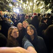 New Year’s Eve in the shining city square!