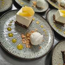 One day chef told me do decoration of this cake which will go with mango flavour and this sorbet will go with this so creat any design with anything u want in the kitchen accordingly the test . so I create this and everyone was soo happy .. and they also appreciated me lots