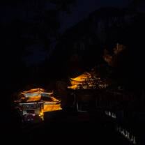 Night view at the Li River