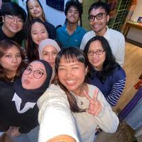 Selfie with the amazing team :)