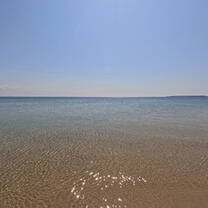 Beautiful water in Msimbati beach