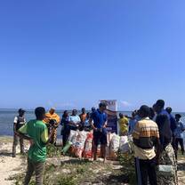 Beach clean up 