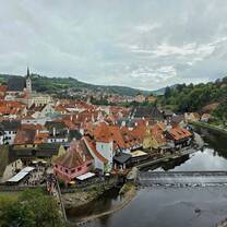 Český Krumlov, a small fairytale town outside of Prague is a must visit!