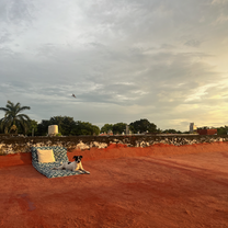 Rooftop sunsets made for great journaling weather