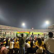 Accra stadium, world cup qualifications