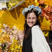 Trip to the flower markets during a lesson