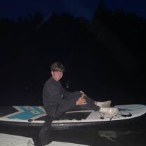 When I lost danger odds and i had to sleep on a trampolin