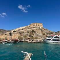 The island fortress of Spinalonga in Crete, one of my favorite places I visted.