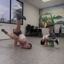 Teaching a dance class!!