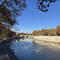 View of Vatican City from the Tiber River