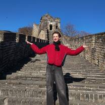 Me on the great wall
