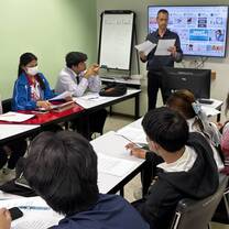 Teaching nursing candidates