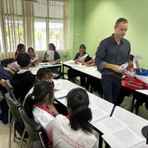 Monitoring my students during an exercise