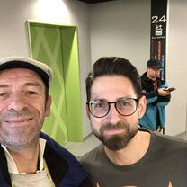 Meeting Creative Producer for Division in Tokyo.