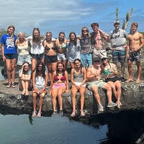 Snorkeling in Galapagos 