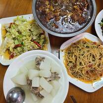 Big meal, 6 plates, for 98 Yuan