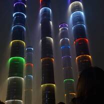 Towers of bamboo