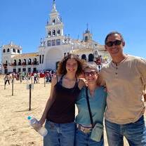 We tagged along on a Seville Abroad field trip to El Rocío when we visited