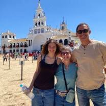 We tagged along on a Seville Abroad field trip to El Rocío when we visited