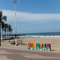 Durban South Beach sign