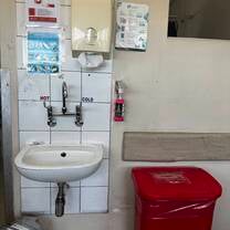 Sink set up in the hospital