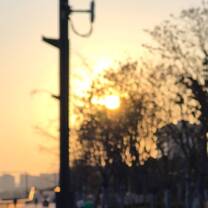 Hangzhou's sunset
