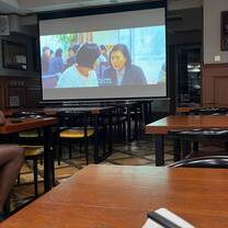 Movie night at Keats