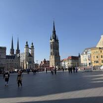 Marktplatz (old town main square, 3 min walk from the Center)