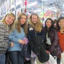 with my other friends 