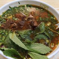薄荷牛肉面条