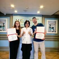 Getting our certificate