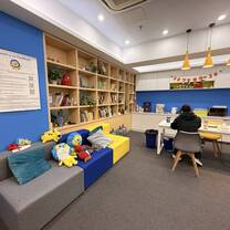 The break room at school! 