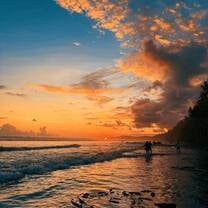 A sunset in Costa Rica