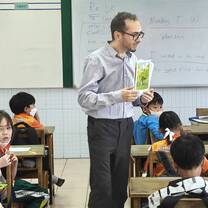 An English class in session!