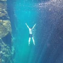 Crystal clear snorkeling