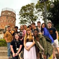 Exploring Heredia Monument 