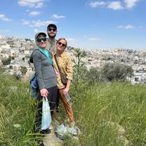 Hebron City from Tell Rumeda
