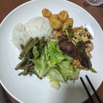 Chinese food at school