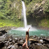 La Fortuna Waterfall!